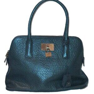 DKNY Grey Leather Handbag